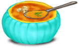Хэллоуин тыквенный суп 
