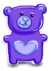 День рождения конфеты медведь 