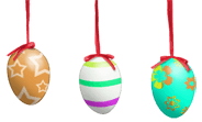 Висячие яйца 