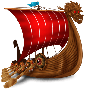 Лодка викингов 