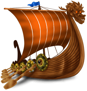 Лодка викингов 