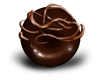 Шоколадный шар 