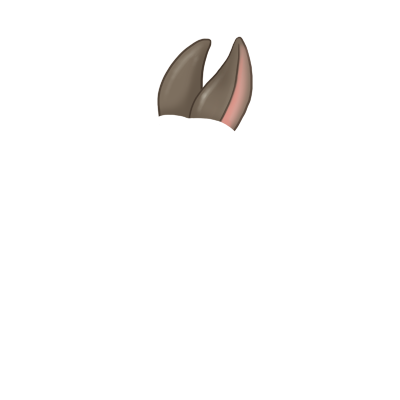 Принять кролик Бежевый коричневый