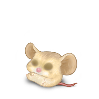 Принять мышь Бежевый коричневый