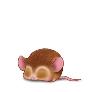 Принять мышь Золотисто-бежевый