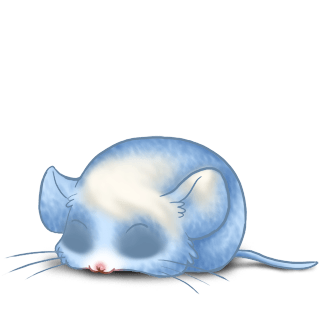 Принять мышь Пастельно-синий