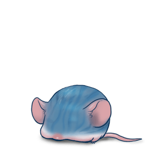 Принять мышь Пастельно-синий