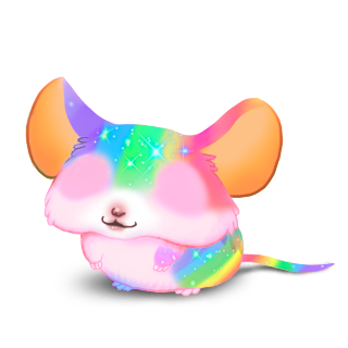 Принять мышь Rainbow