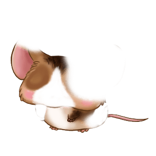 Принять мышь карамель