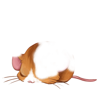 Принять мышь Бежевый коричневый